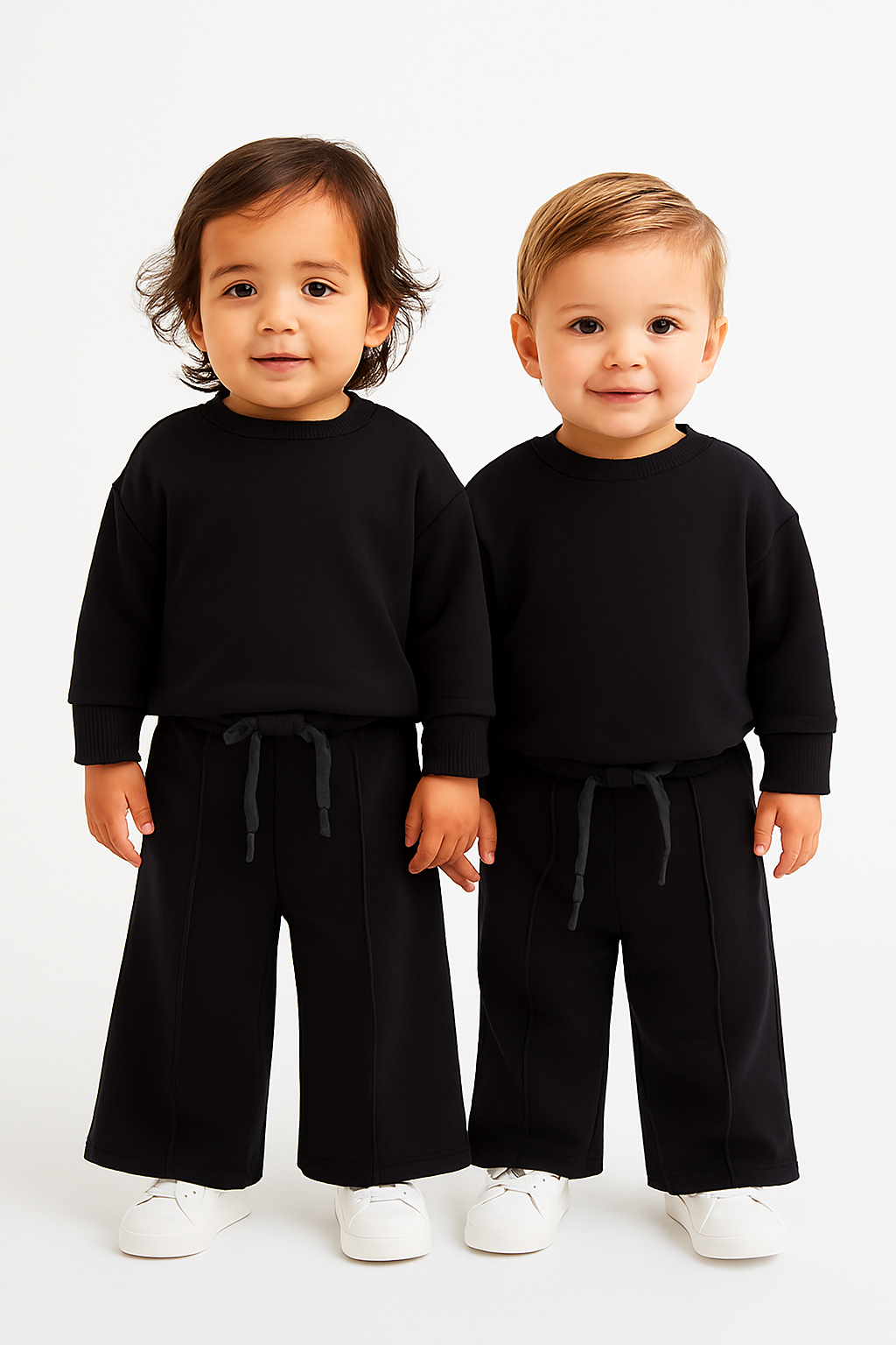 2pcs Set, Spring/Autumn Outfit for Girls Aged 2-12