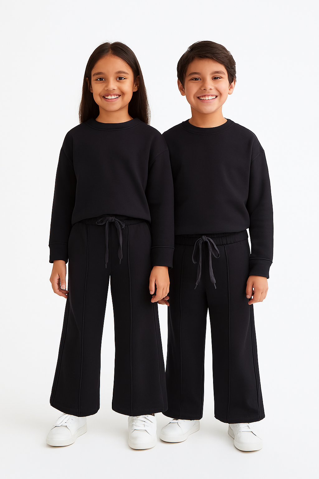 2pcs Set, Spring/Autumn Outfit for Girls Aged 2-12
