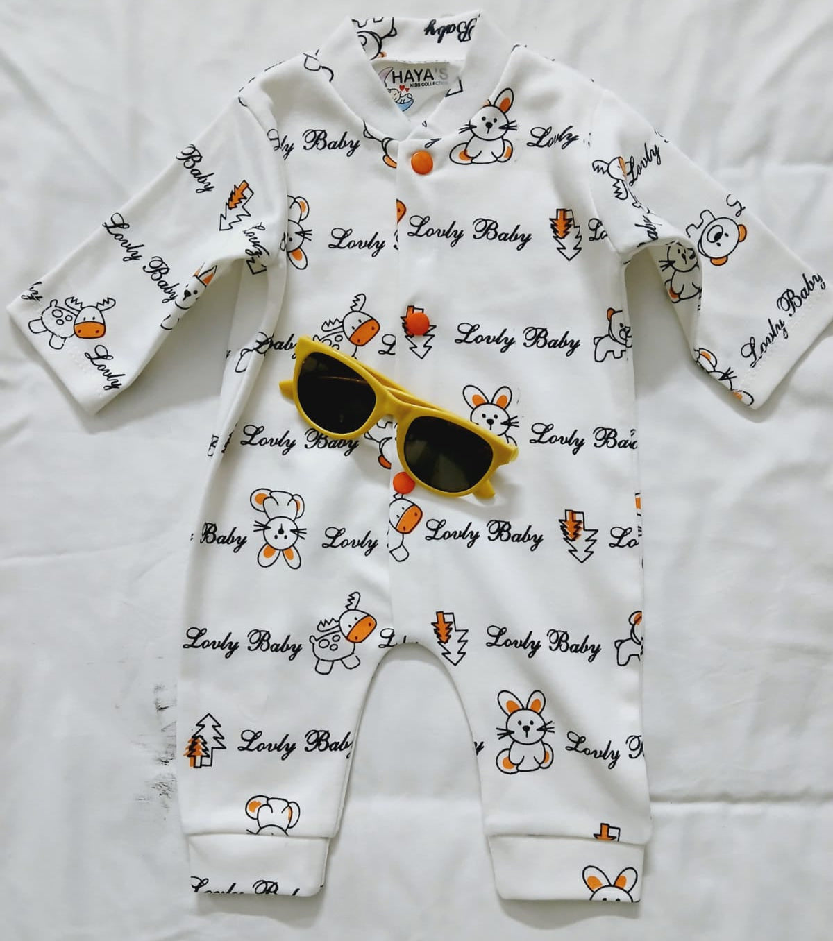 Romper with sun glasses